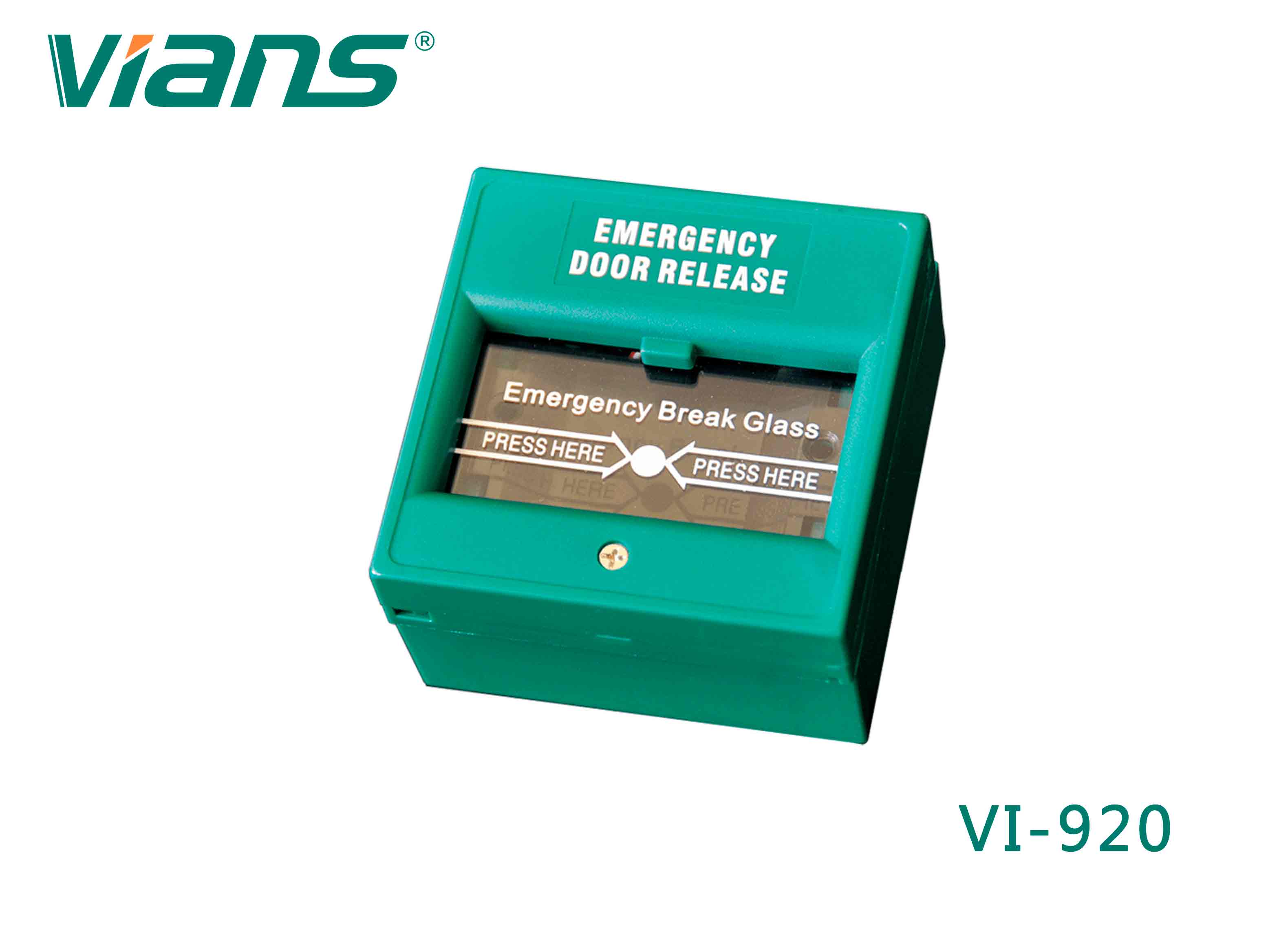 Break Glass Fire Emergency Exit Release（green）